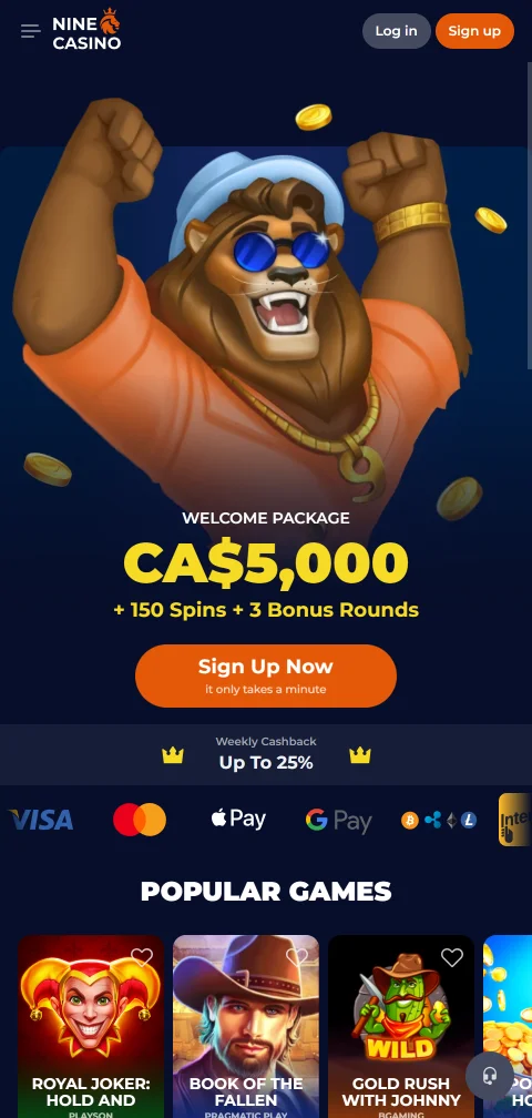 Nine Casino experiencia móvil desde smartphone en Perú
