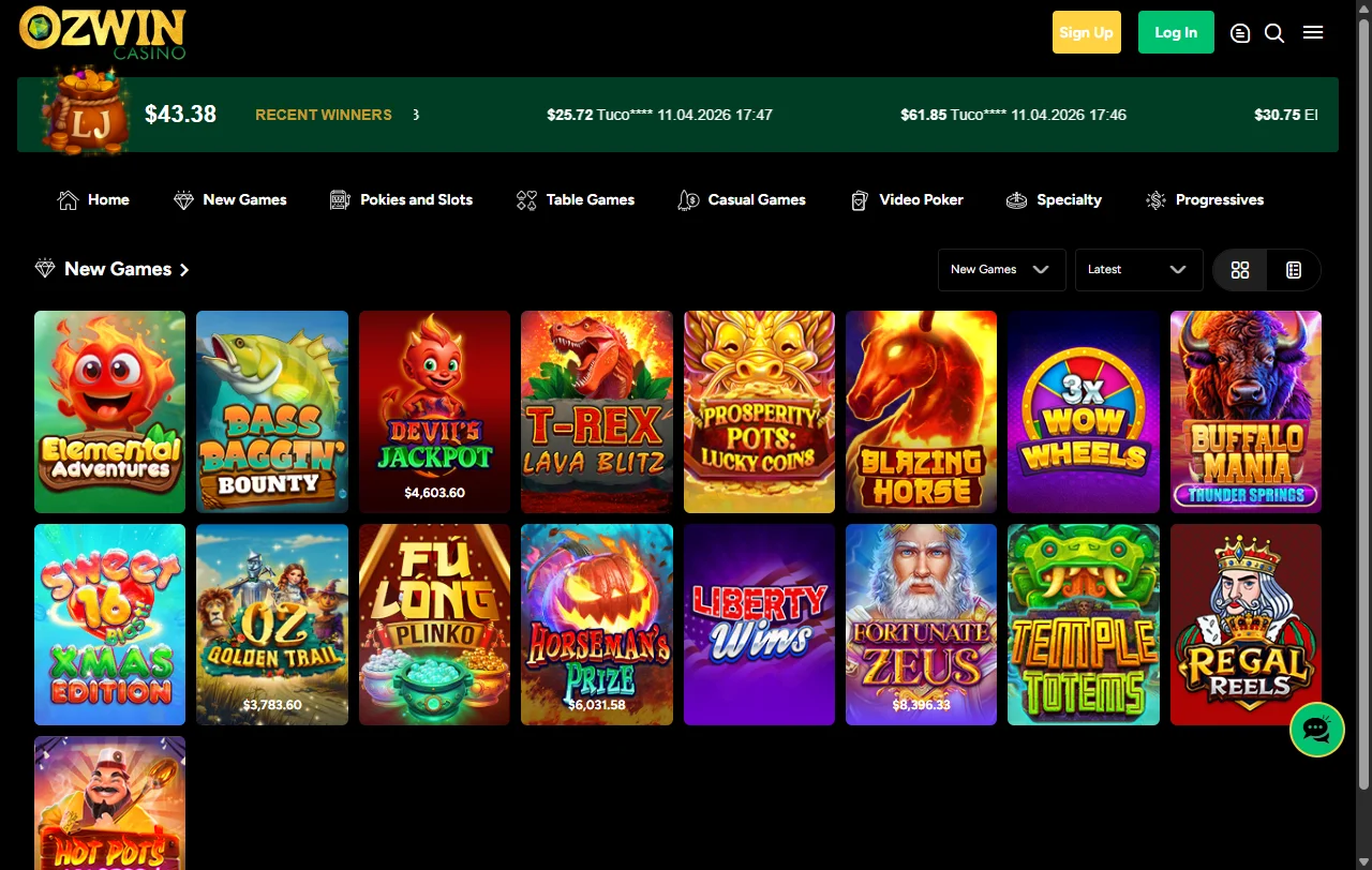 Ozwin Casino vista general y análisis para jugadores peruanos