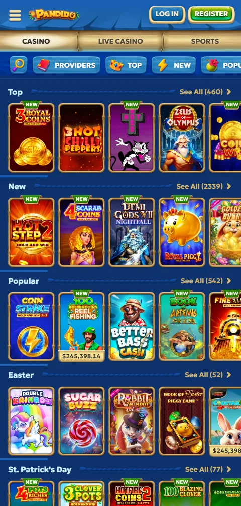 Pandido Casino licencia, seguridad y protección del jugador