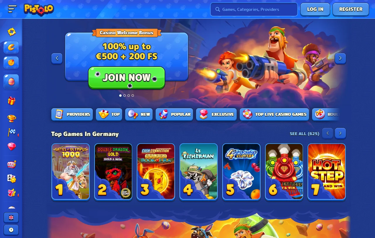 Pistolo Casino análisis completo para jugadores de Perú