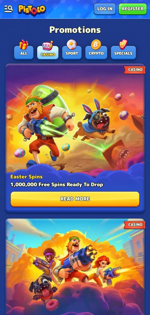 Pistolo Casino pagos, retiros y métodos disponibles