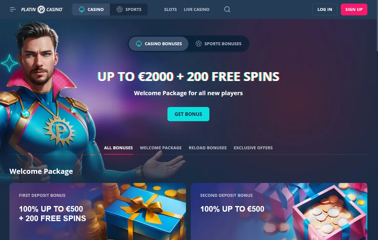 Bonos y promociones destacadas en Platin Casino para Perú