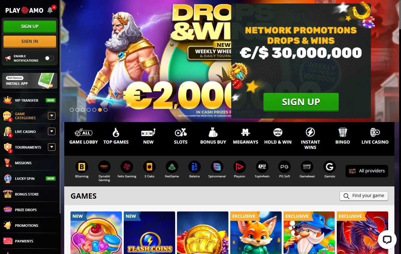 PlayAmo Casino análisis completo para jugadores peruanos