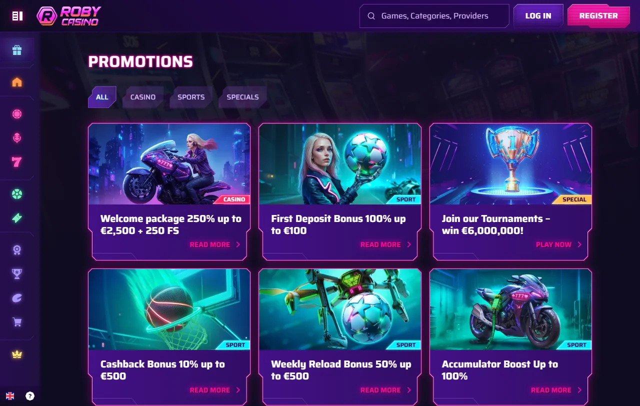 Roby Casino juegos y tragamonedas para jugadores peruanos