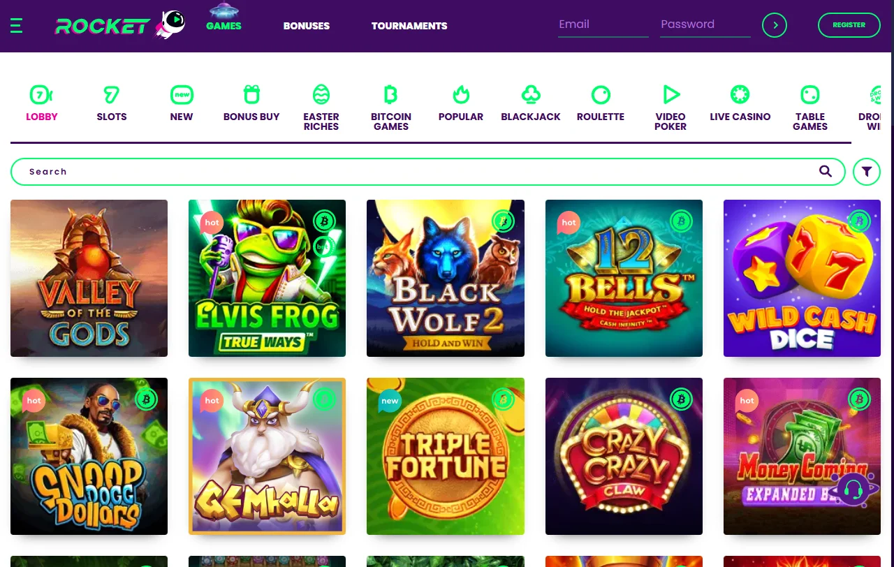 Rocket Casino análisis de bonos de bienvenida y condiciones promocionales