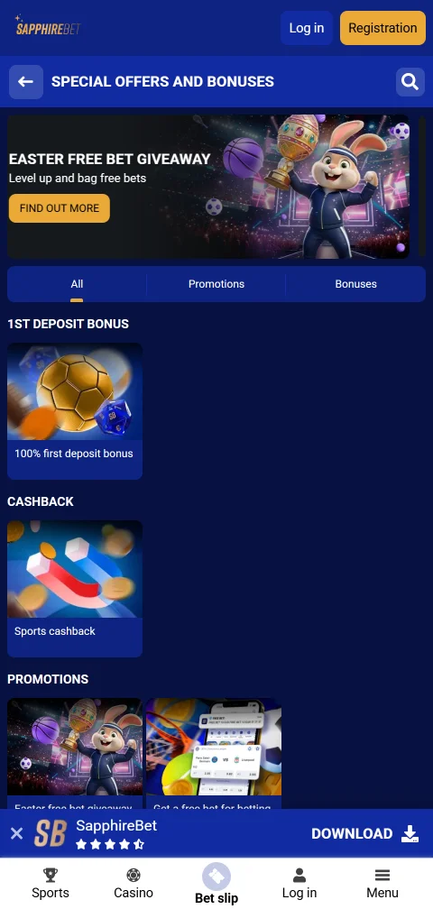 SapphireBet Casino depósitos, retiros y pagos disponibles