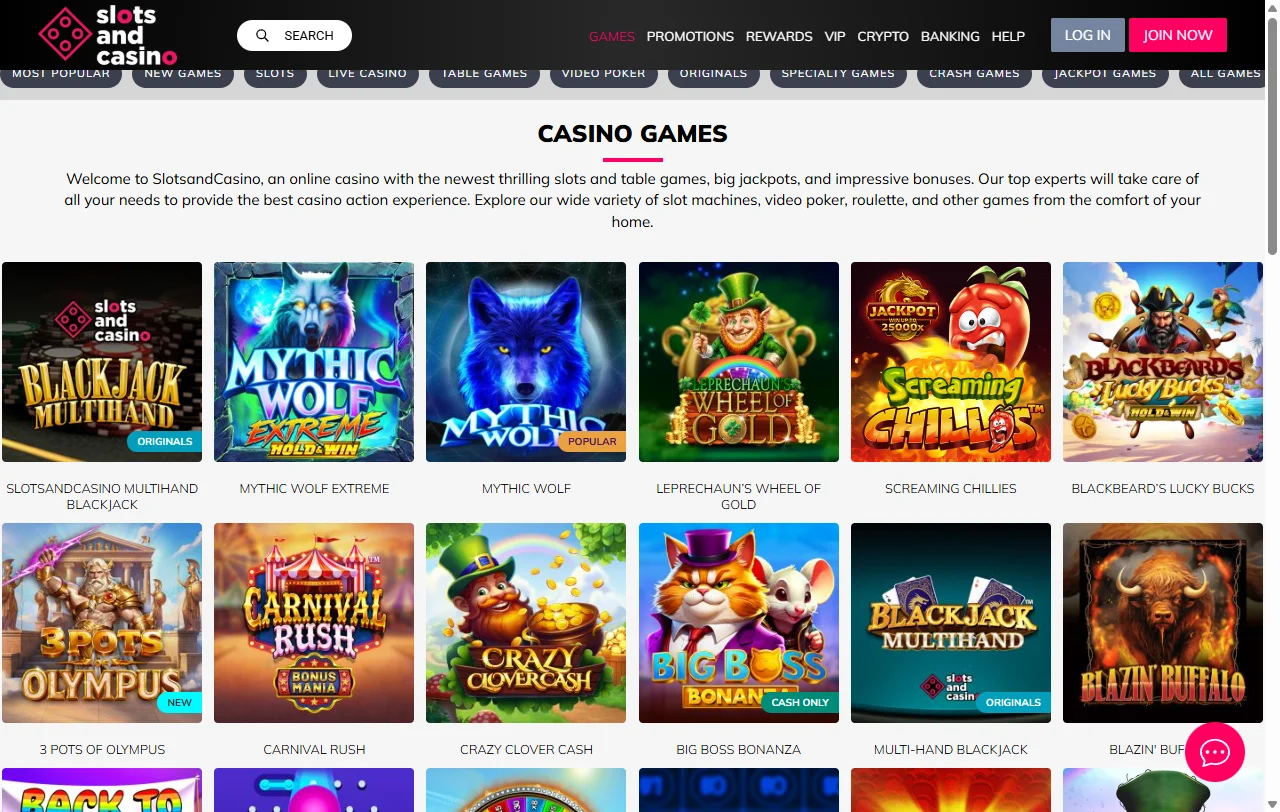 Bonos, promociones y bienvenida en SlotsAndCasino