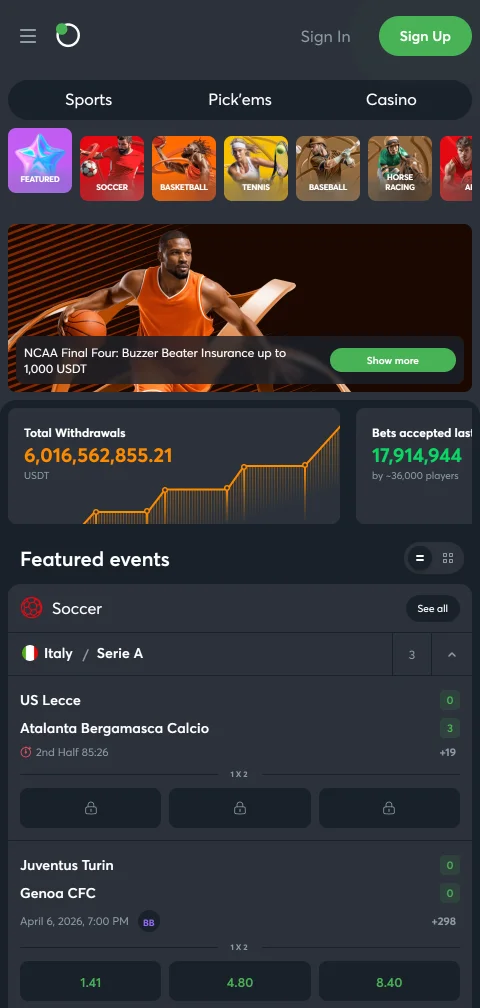 Experiencia móvil y acceso flexible en Sportsbet.io Casino