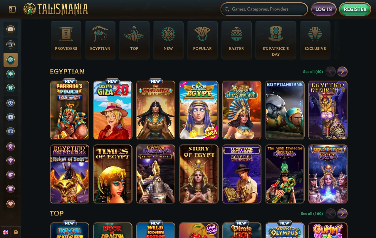 Talismania Casino bonos de bienvenida y promociones vigentes