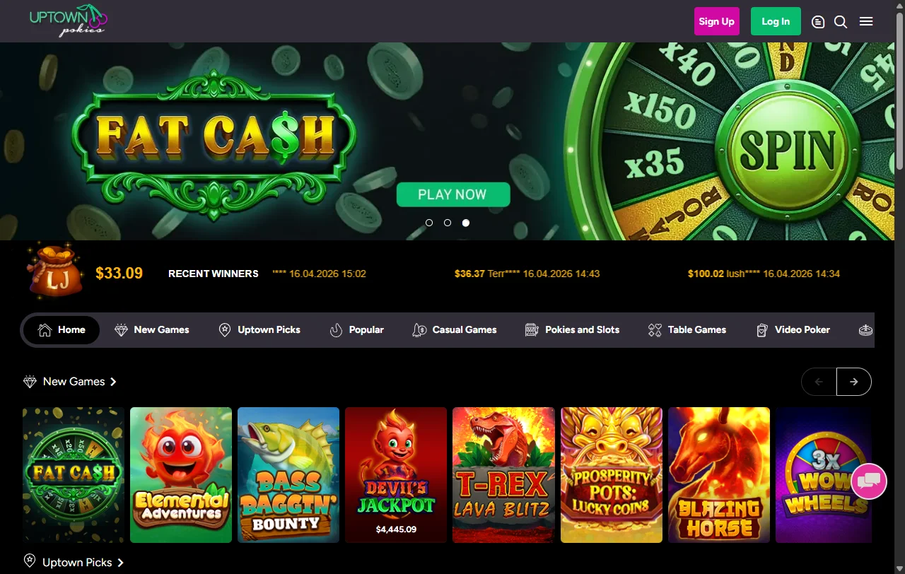 Uptown Pokies Casino análisis general para jugadores peruanos