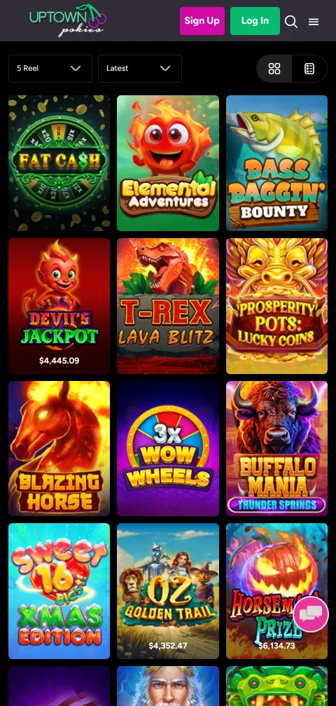 Uptown Pokies Casino depósitos, retiros y pagos