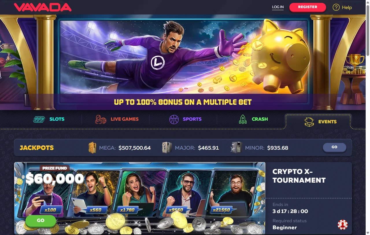 Vavada Casino biblioteca de tragamonedas y mesas en vivo