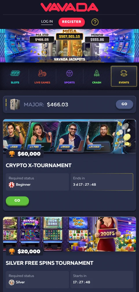 Vavada Casino depósitos, retiros y métodos de pago