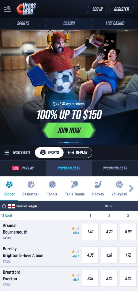 Vegas Hero Casino experiencia móvil compatible con smartphones modernos