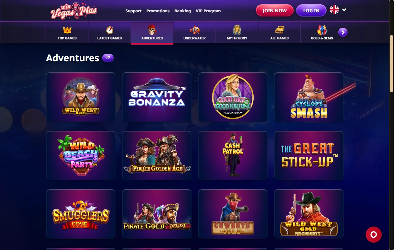 VegasPlus Casino bonos y promociones para usuarios peruanos