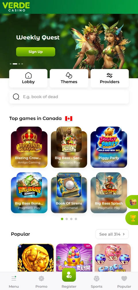 Verde Casino experiencia móvil desde smartphone en Perú
