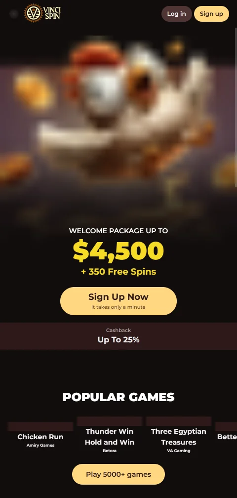 VinciSpin Casino experiencia móvil y acceso desde smartphone en Perú