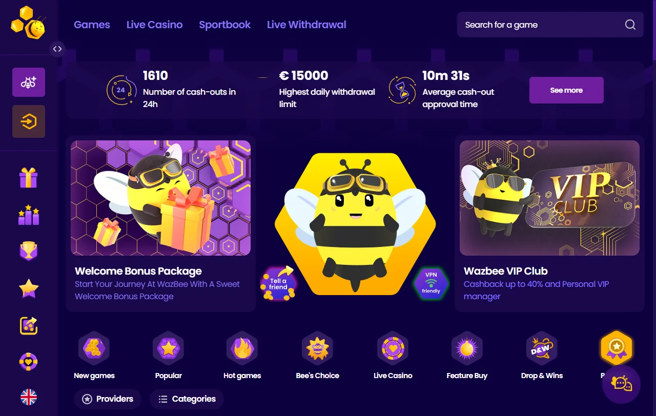 Wazbee Casino análisis general para jugadores peruanos que comparan opciones