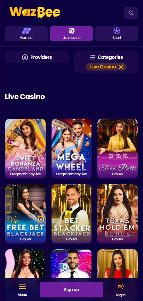 Wazbee Casino seguridad, licencia y protección del jugador