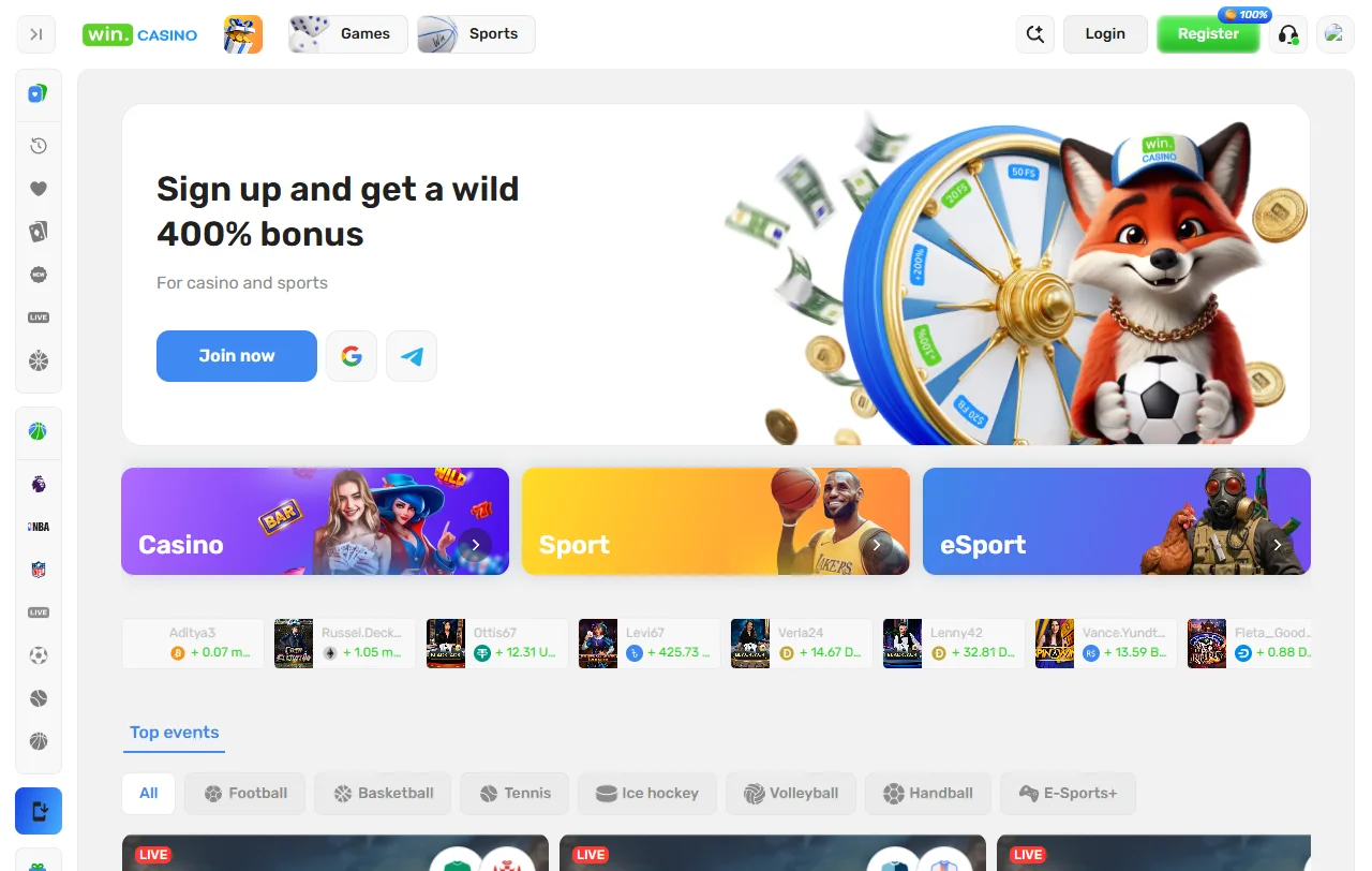 Win Casino análisis completo para jugadores de Perú