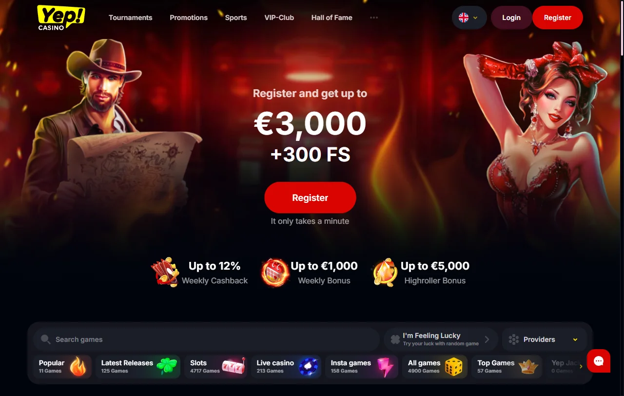 YEP Casino reseña completa con foco en Perú