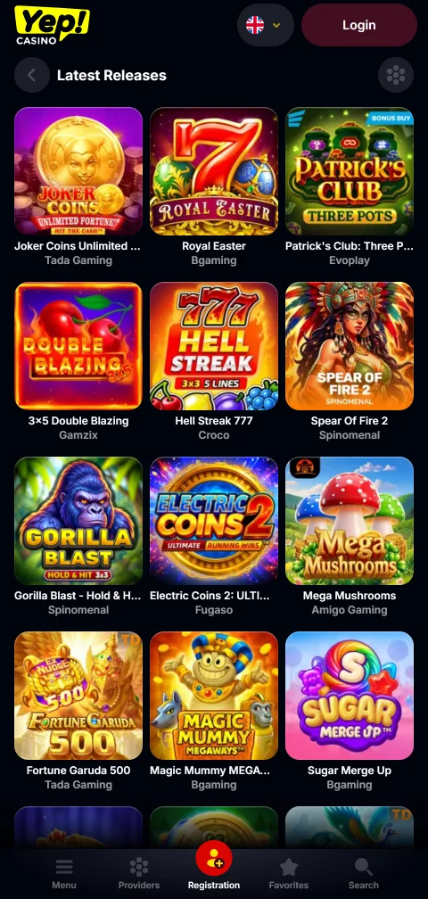 YEP Casino seguridad, licencia y protección del jugador