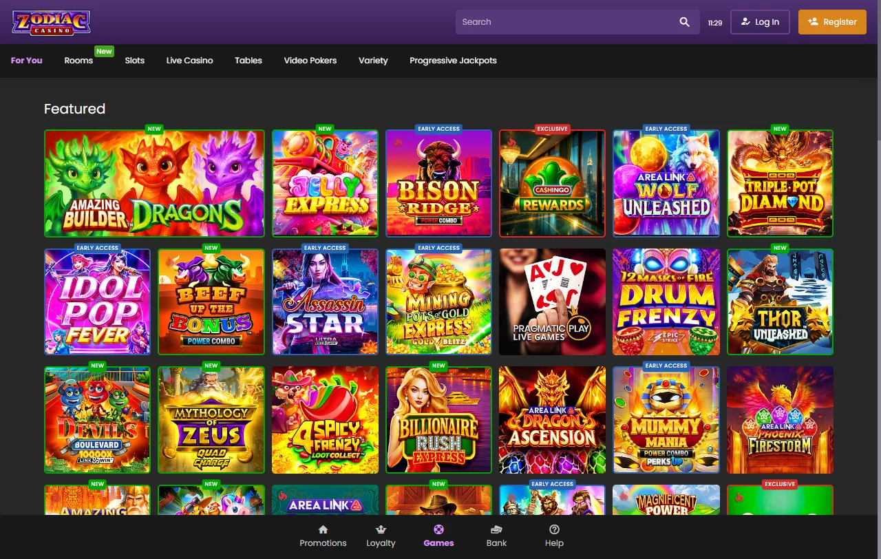 Zodiac Casino análisis completo para jugadores peruanos